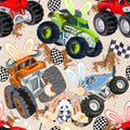 Easter Trucks seamless
