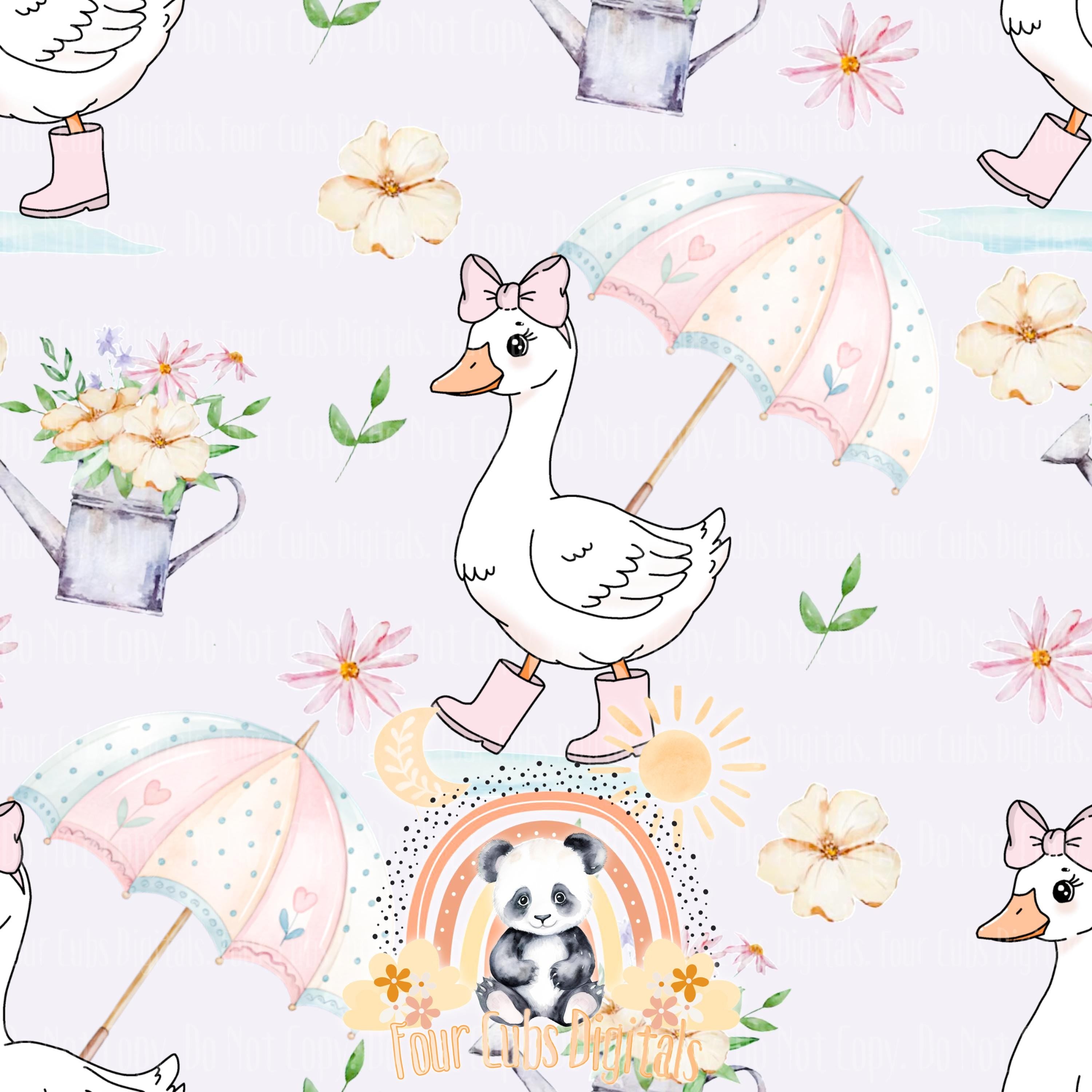 Spring Goose seamless