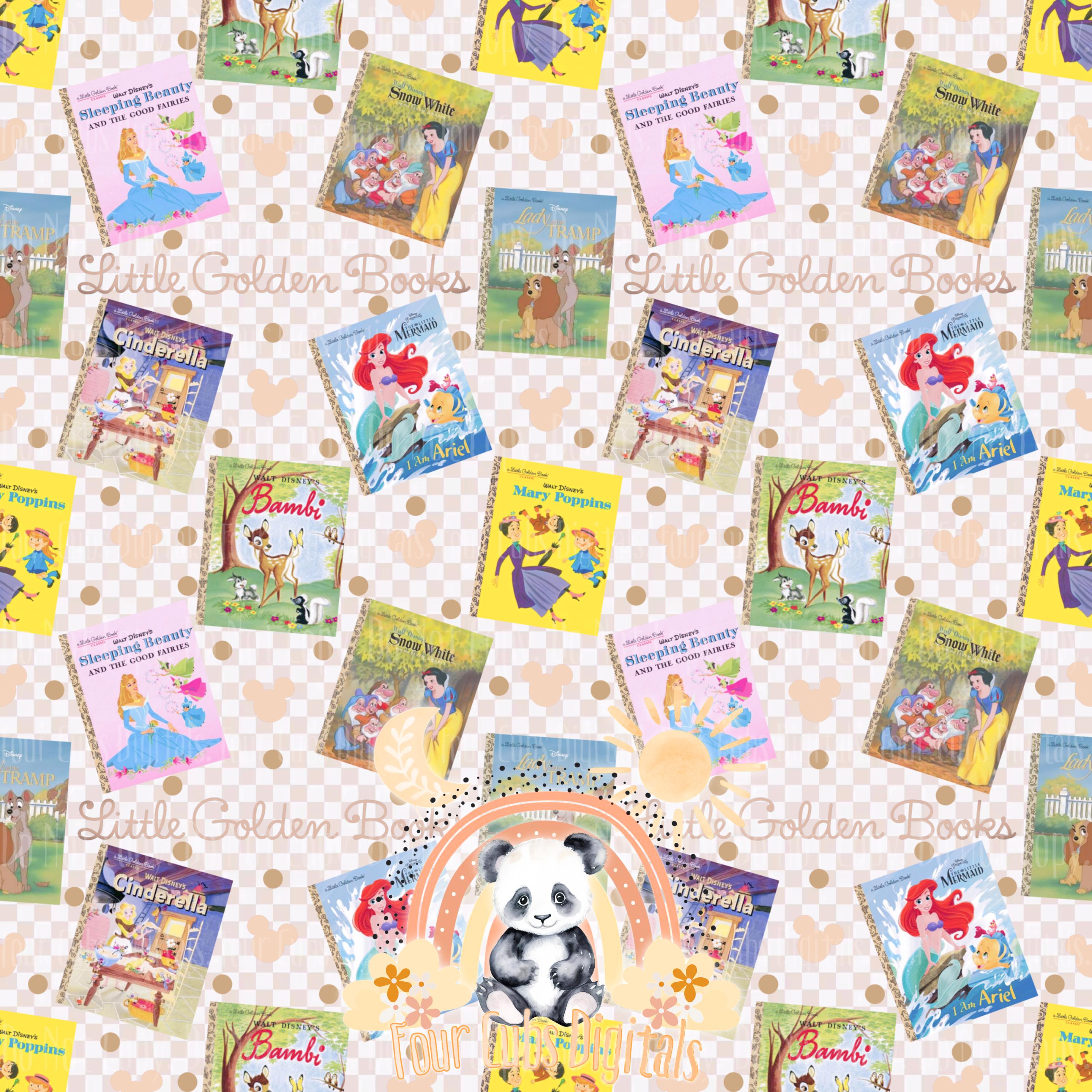 Girl Books seamless
